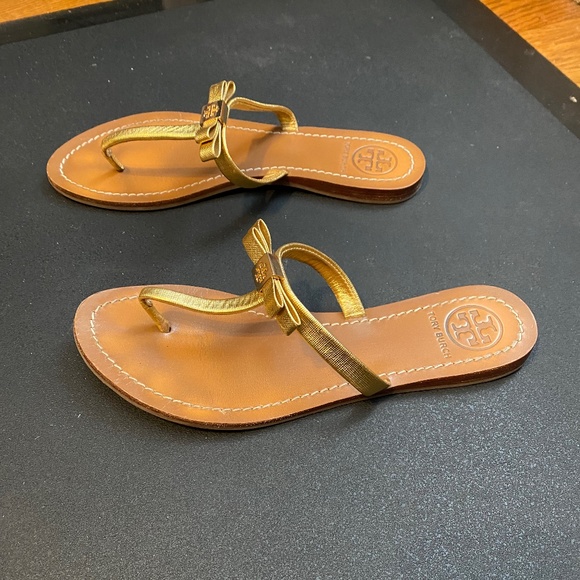 Tory Burch Leighanne bow thong sandals - Picture 2 of 5